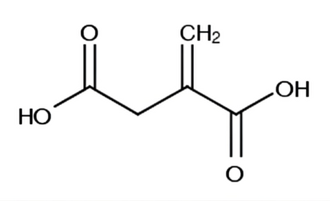 衣康酸 Itaconic Acid（CAS 97-65-4）分子式