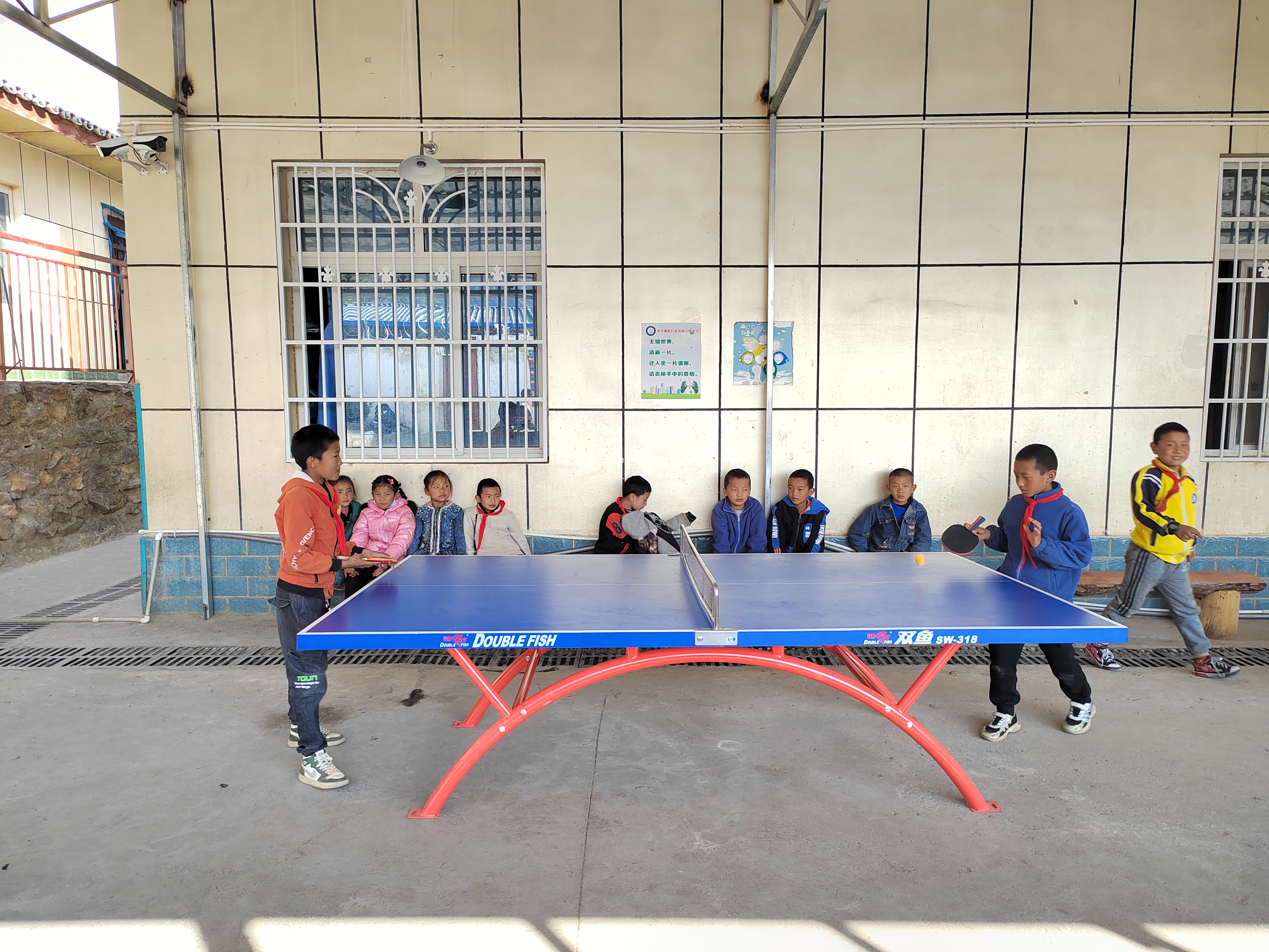 捐赠乒乓球卓01
