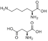 L-aspartic acid, with L-lysine image