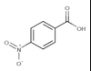4-硝基苯甲酸 CAS 62-23-7 分子式