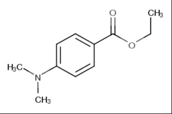 4-二甲氨基苯甲酸乙酯 分子式
