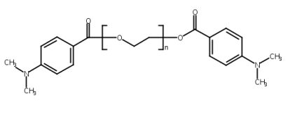 聚乙二醇二-(对-二甲基氨基苯甲酸)酯 CAS 71512-90-8 分子式